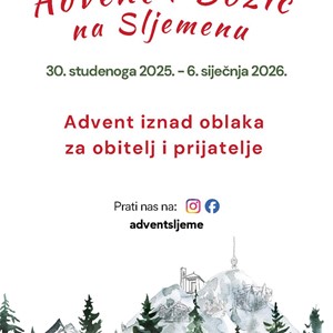 Advent i Božić na Sljemenu 2025. - Advent iznad oblaka za obitelj i prijatelje